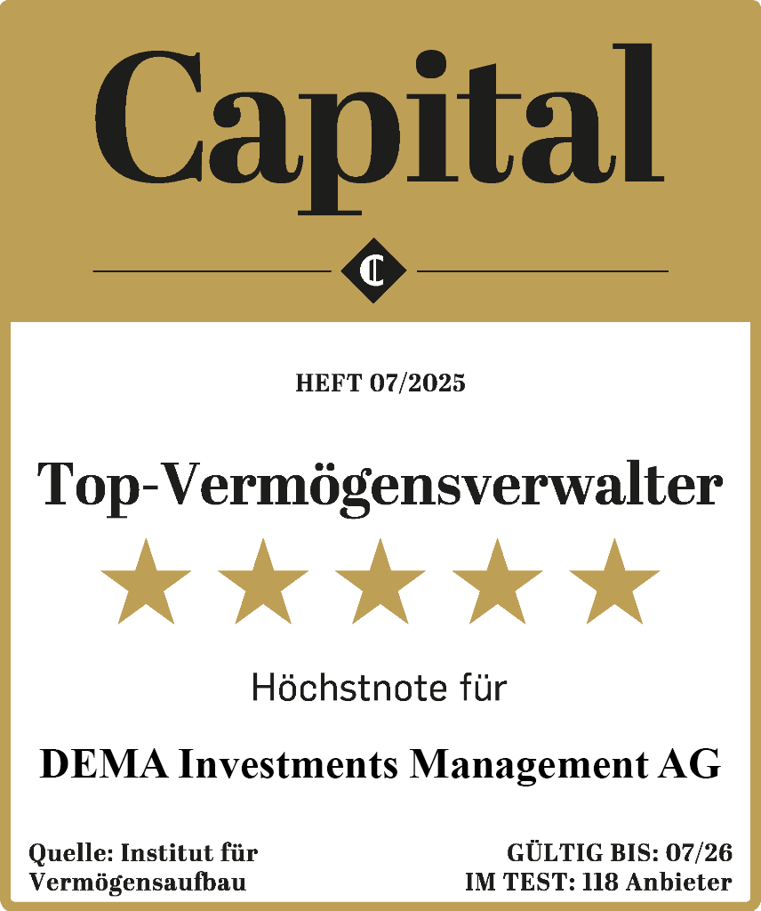 Capital Top-Vermögensverwalter Siegel – DEMA Investment